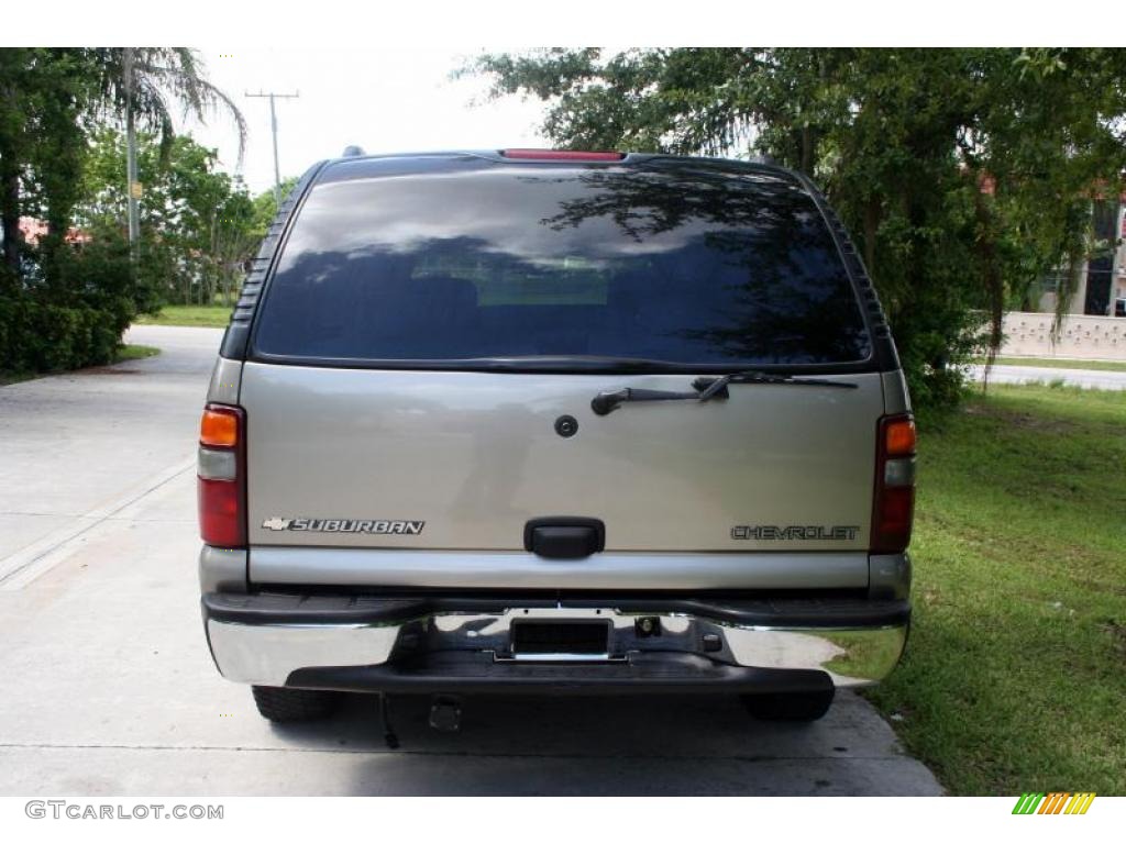 2003 Suburban 1500 LT 4x4 - Light Pewter Metallic / Gray/Dark Charcoal photo #9