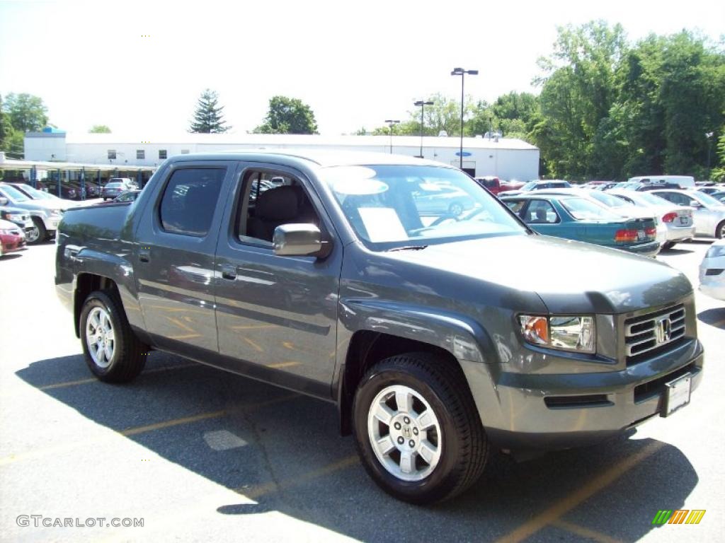 2008 Ridgeline RTL - Nimbus Gray Metallic / Gray photo #1