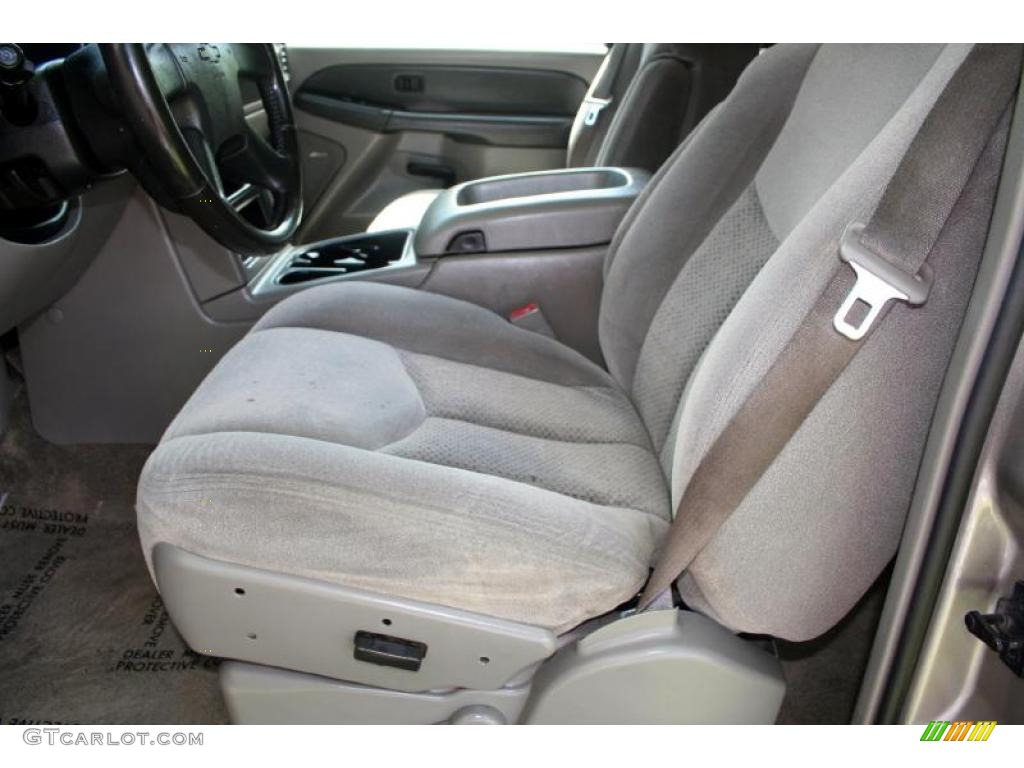 2003 Suburban 1500 LT 4x4 - Light Pewter Metallic / Gray/Dark Charcoal photo #41