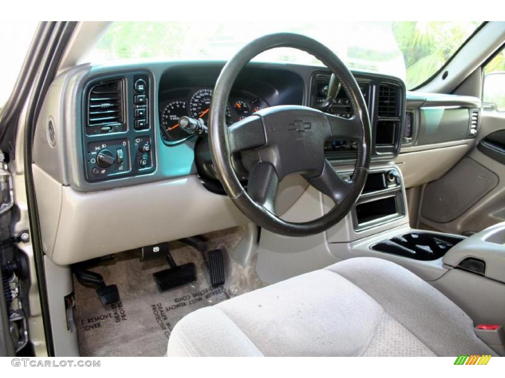 2003 Suburban 1500 LT 4x4 - Light Pewter Metallic / Gray/Dark Charcoal photo #67