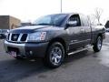 2005 Smoke Gray Nissan Titan SE King Cab 4x4  photo #1