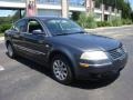 2002 Blue Anthracite Pearl Volkswagen Passat GLS Sedan  photo #8