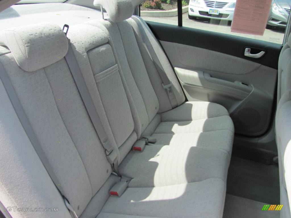 2006 Sonata LX V6 - Silver Blue Metallic / Gray photo #19