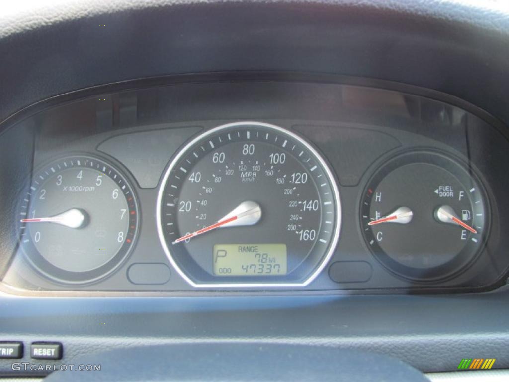2006 Sonata LX V6 - Silver Blue Metallic / Gray photo #25