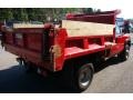 2001 Victory Red Chevrolet Silverado 3500 Regular Cab 4x4 Chassis Dump Truck  photo #9
