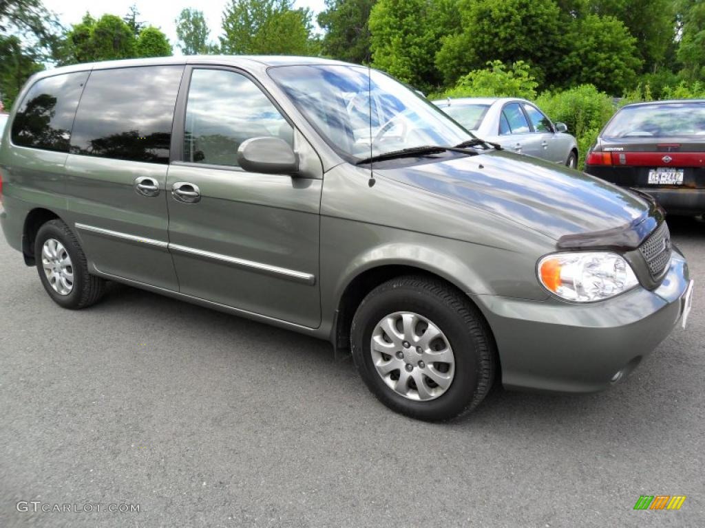 2005 Sedona LX - Sage Green Metallic / Gray photo #1