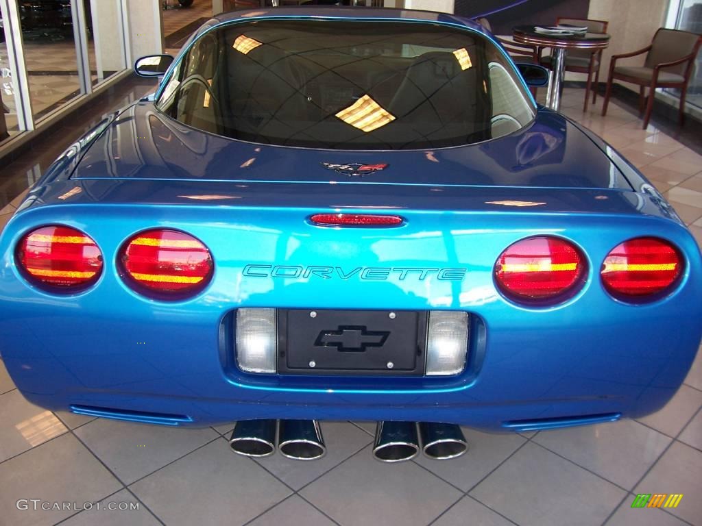 1998 Corvette Coupe - Nassau Blue Metallic / Black photo #6