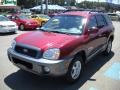 2004 Merlot Red Hyundai Santa Fe GLS 4WD  photo #14