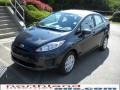 2011 Monterey Grey Metallic Ford Fiesta S Sedan  photo #2