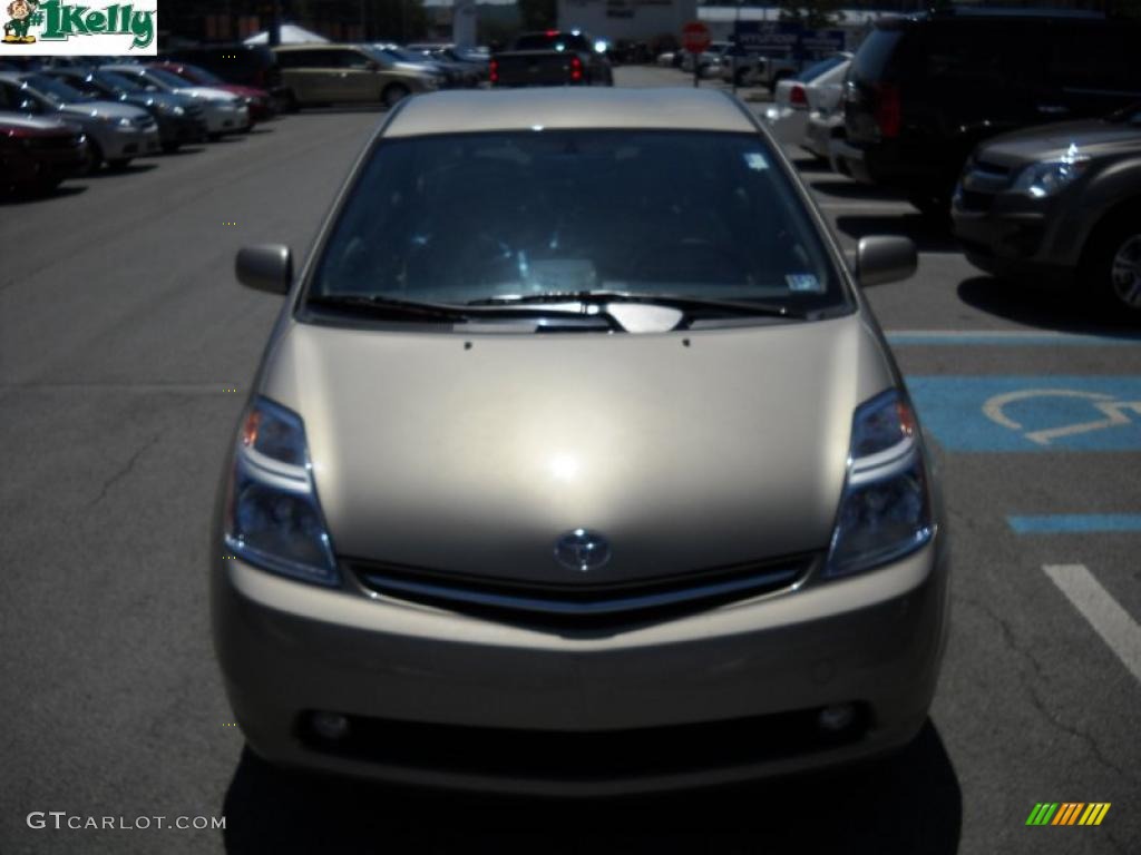 2006 Prius Hybrid - Driftwood Pearl / Beige photo #15