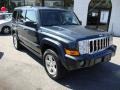 2007 Steel Blue Metallic Jeep Commander Sport 4x4  photo #4