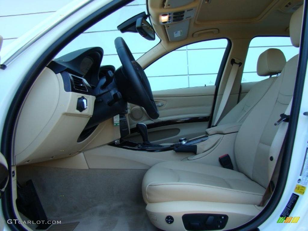 2010 3 Series 335i xDrive Sedan - Alpine White / Beige photo #9