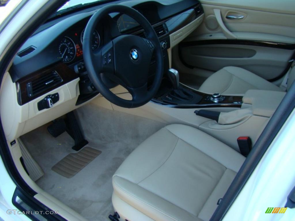 2010 3 Series 335i xDrive Sedan - Alpine White / Beige photo #10