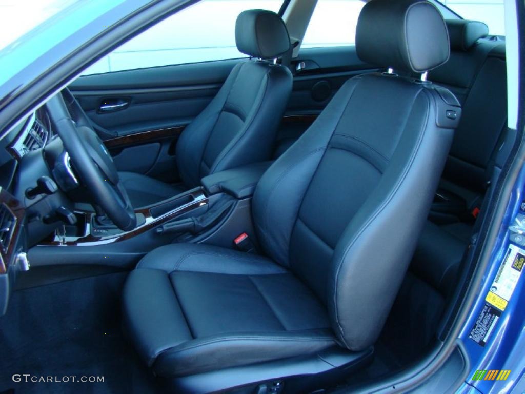 2010 3 Series 328i xDrive Coupe - Montego Blue Metallic / Black photo #8