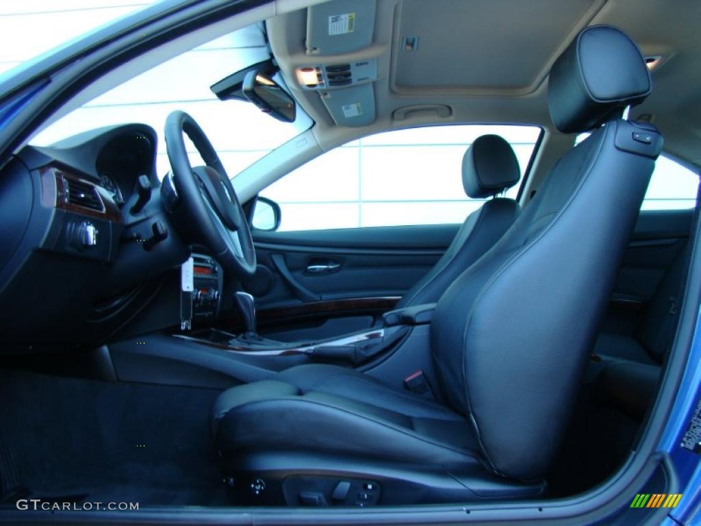 2010 3 Series 328i xDrive Coupe - Montego Blue Metallic / Black photo #9