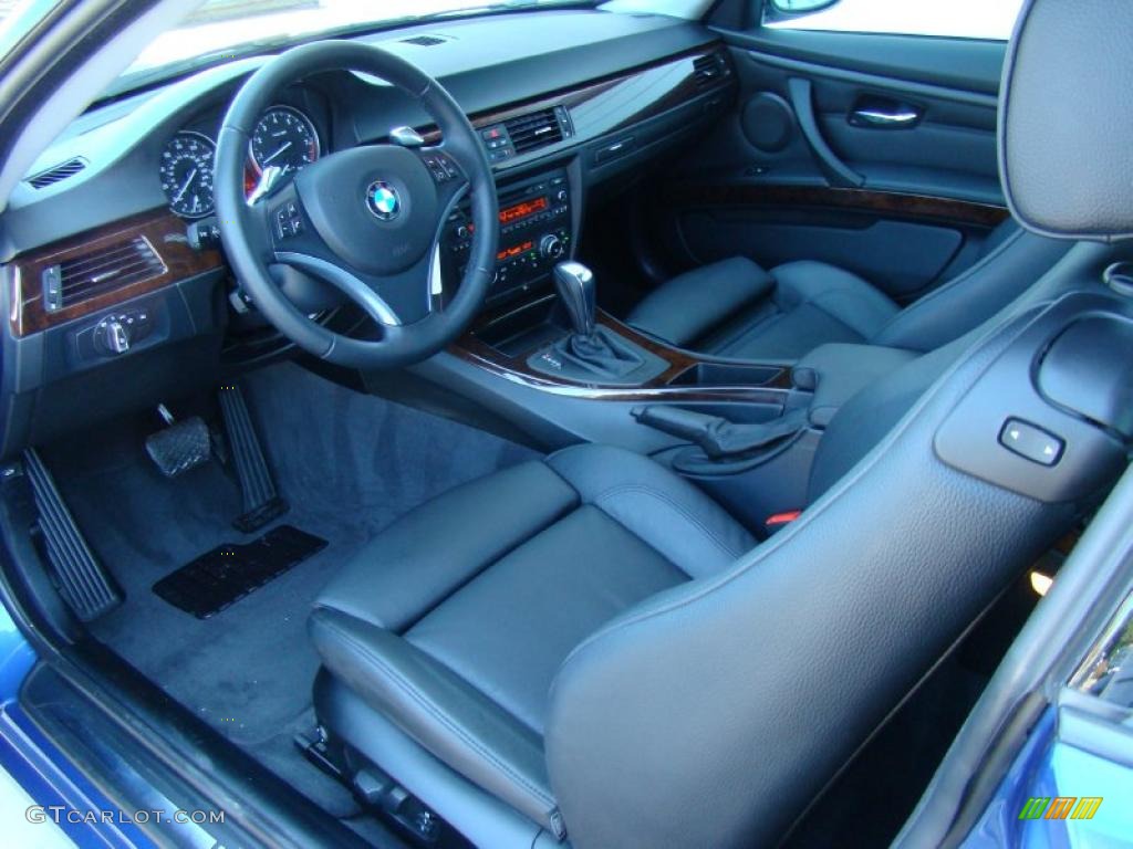 2010 3 Series 328i xDrive Coupe - Montego Blue Metallic / Black photo #10