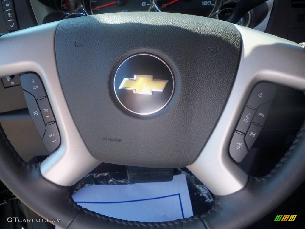 2010 Silverado 1500 LT Extended Cab 4x4 - Blue Granite Metallic / Ebony photo #26