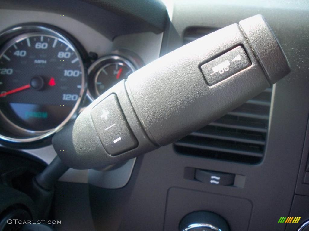 2010 Silverado 1500 LT Extended Cab 4x4 - Blue Granite Metallic / Ebony photo #31