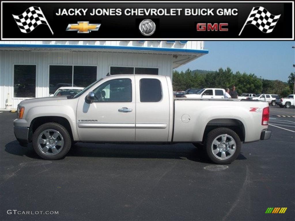 Silver Birch Metallic GMC Sierra 1500