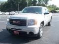 2009 Silver Birch Metallic GMC Sierra 1500 SLE Extended Cab 4x4  photo #2