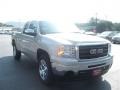 2009 Silver Birch Metallic GMC Sierra 1500 SLE Extended Cab 4x4  photo #4