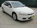 2007 Taffeta White Honda Accord EX-L V6 Sedan  photo #1