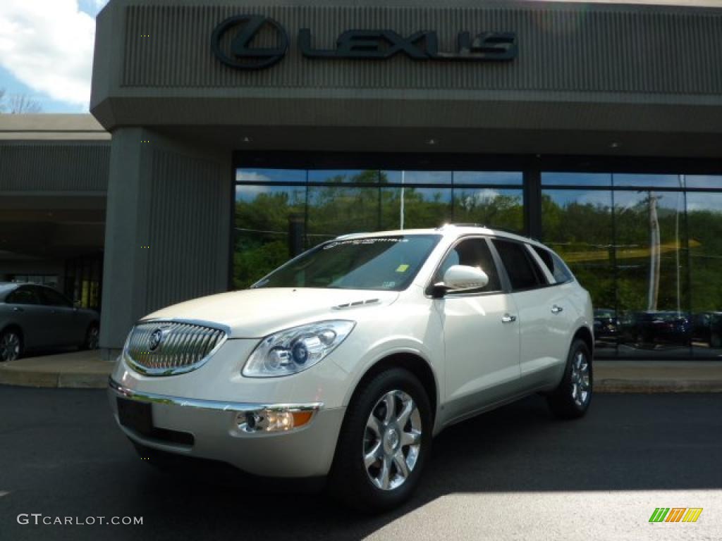 White Diamond Tri Coat Buick Enclave