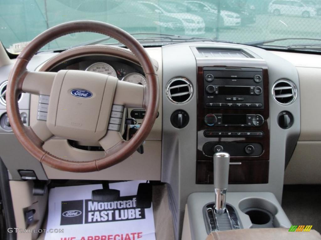 2007 F150 King Ranch SuperCrew 4x4 - Dark Stone Metallic / Castano Brown Leather photo #40