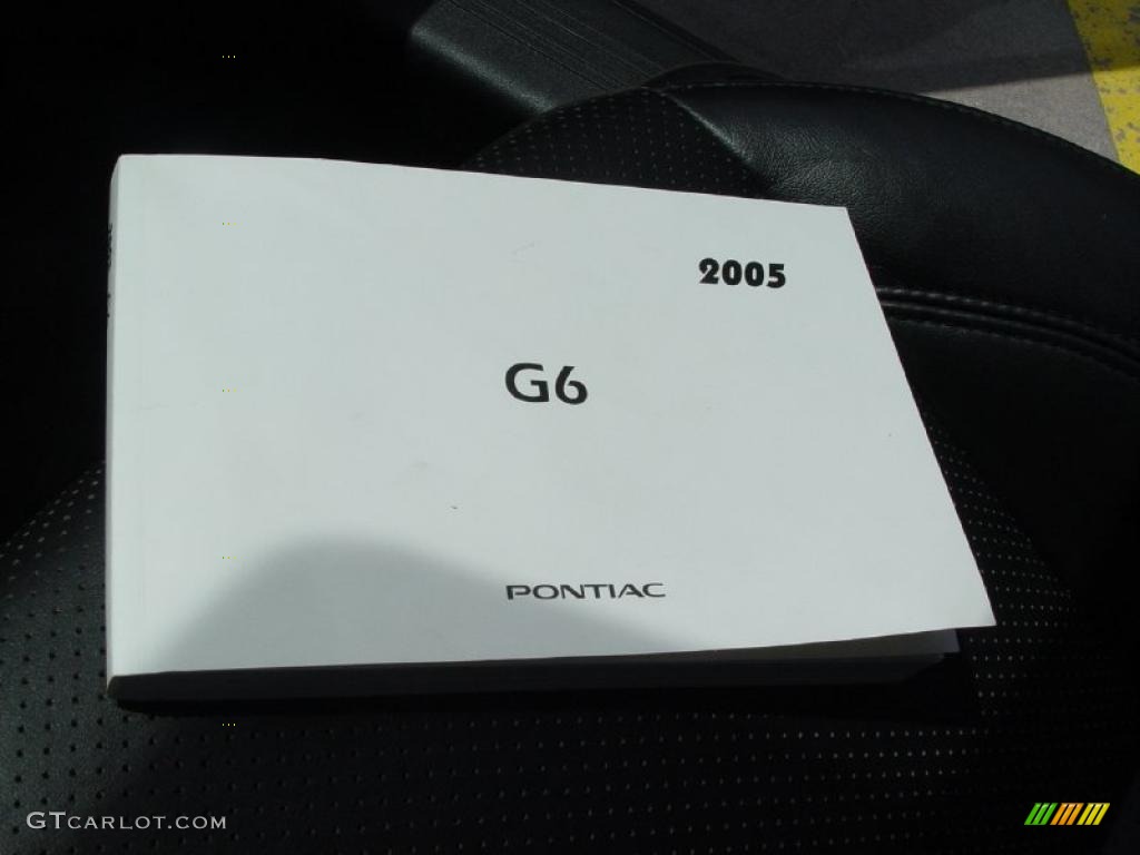 2005 G6 GT Sedan - Stealth Gray Metallic / Ebony photo #15