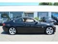 2007 Jet Black BMW 3 Series 335i Coupe  photo #2