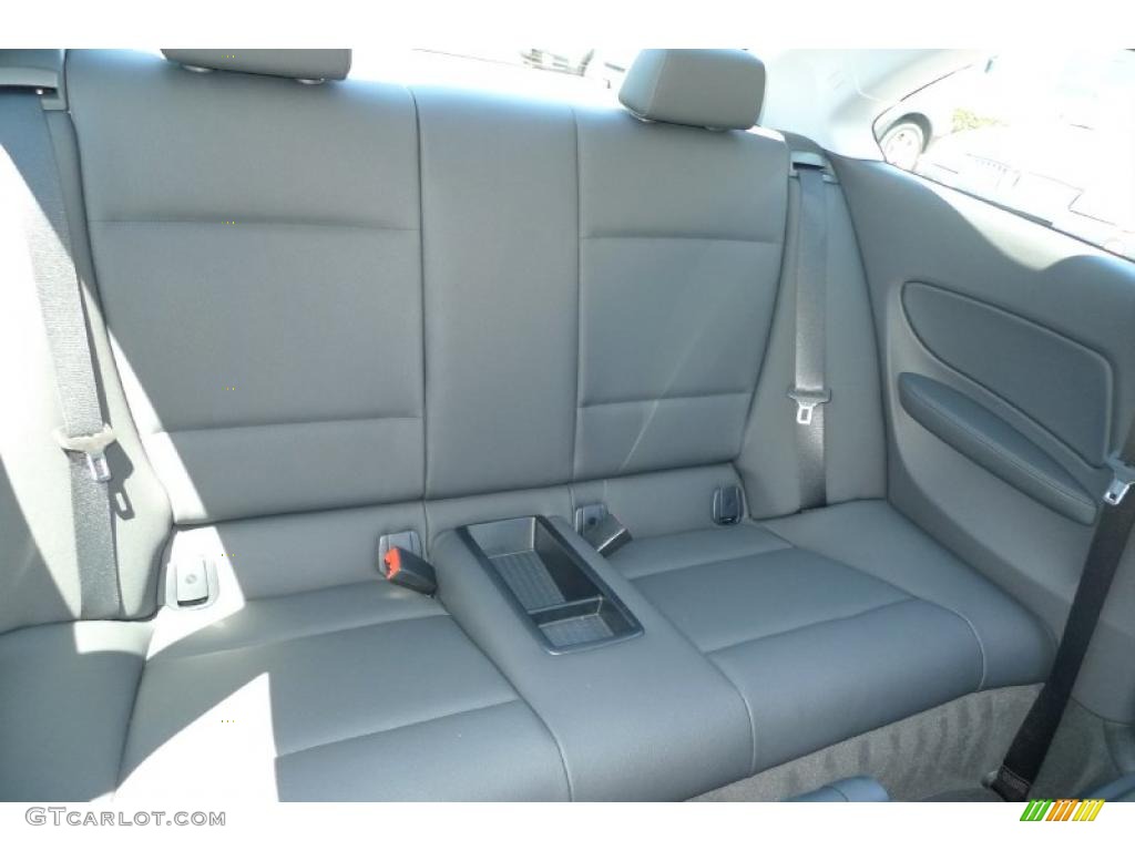 2009 1 Series 128i Coupe - Space Grey Metallic / Black photo #32