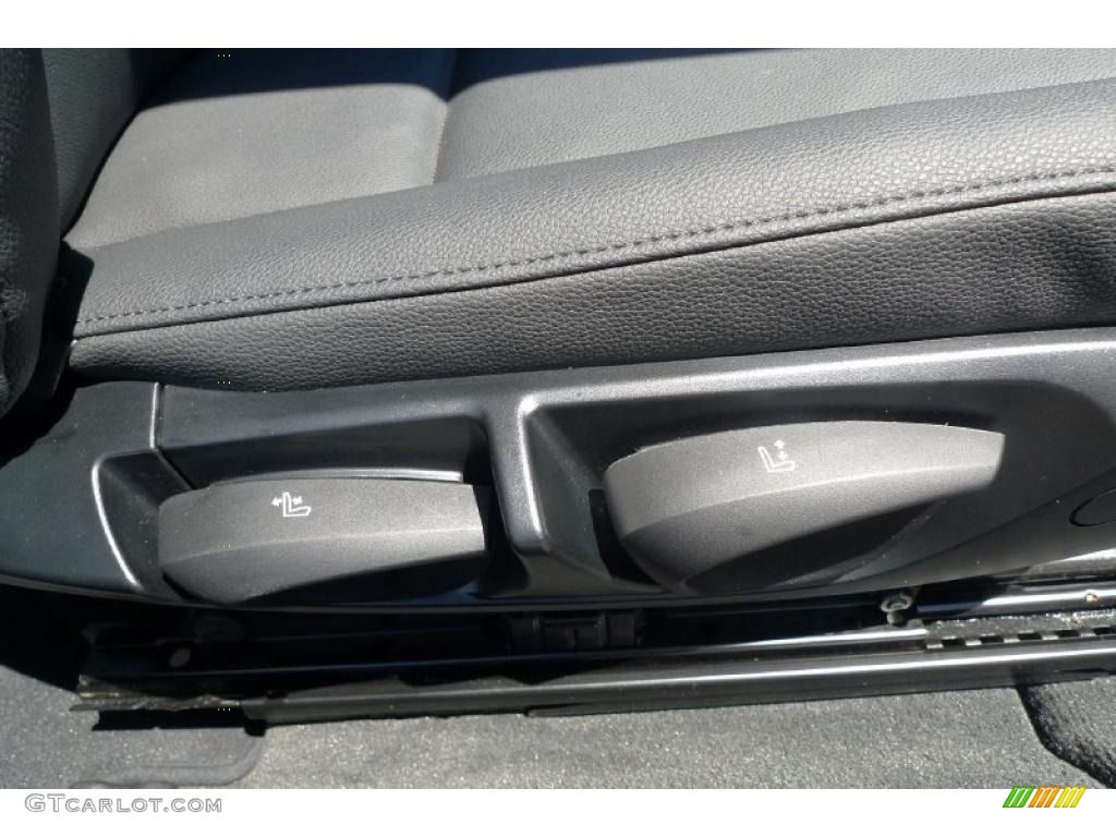 2009 1 Series 128i Coupe - Space Grey Metallic / Black photo #35