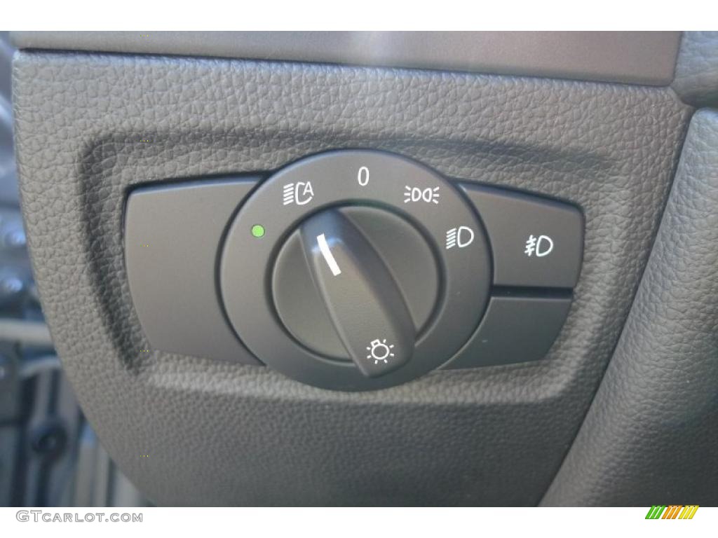 2009 1 Series 128i Coupe - Space Grey Metallic / Black photo #37