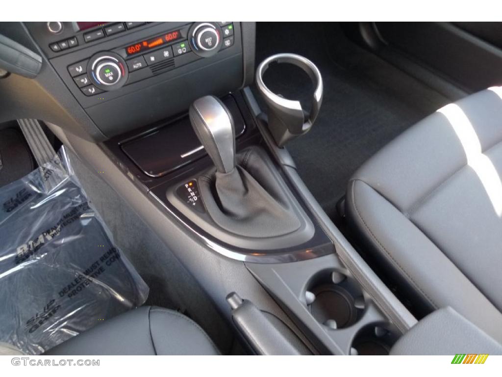 2009 1 Series 128i Coupe - Space Grey Metallic / Black photo #41
