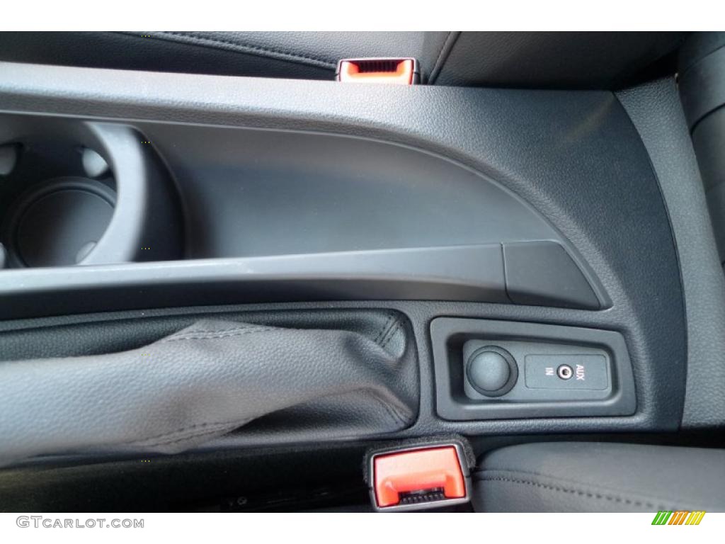 2009 1 Series 128i Coupe - Space Grey Metallic / Black photo #47