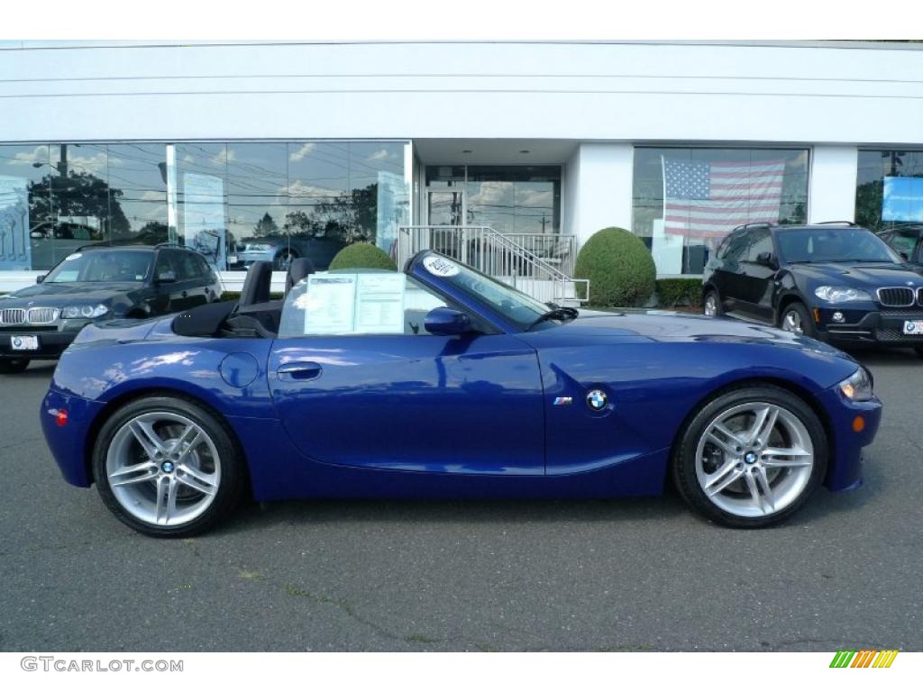 2007 M Roadster - Interlagos Blue Metallic / Black photo #3