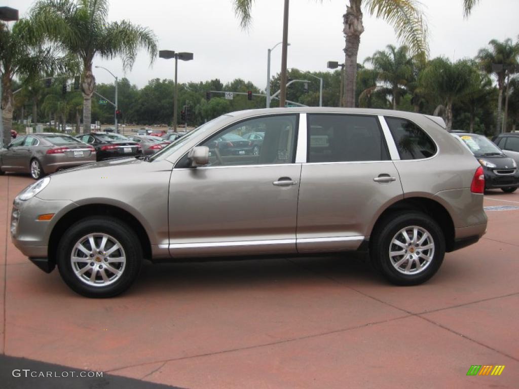 2008 Cayenne Tiptronic - Jarama Beige Metallic / Havanna/Sand Beige photo #3