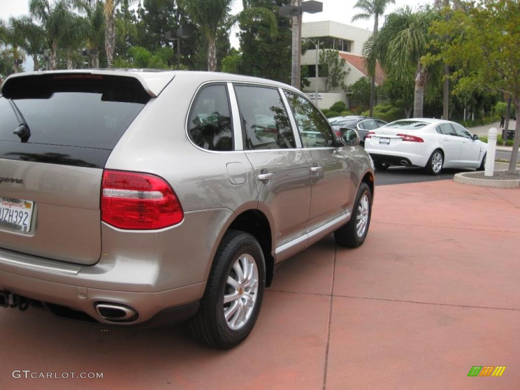 2008 Cayenne Tiptronic - Jarama Beige Metallic / Havanna/Sand Beige photo #5