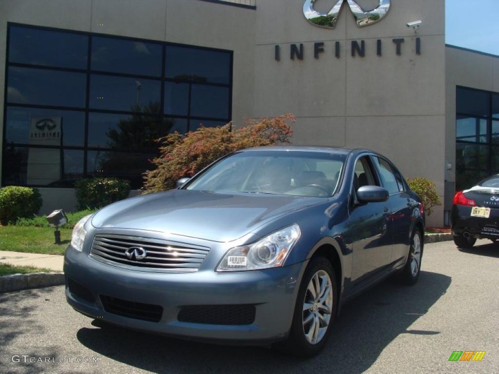 2007 G 35 x Sedan - Lakeshore Slate Metallic / Wheat Beige photo #1