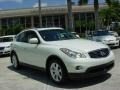 2009 Moonlight White Infiniti EX 35  photo #1