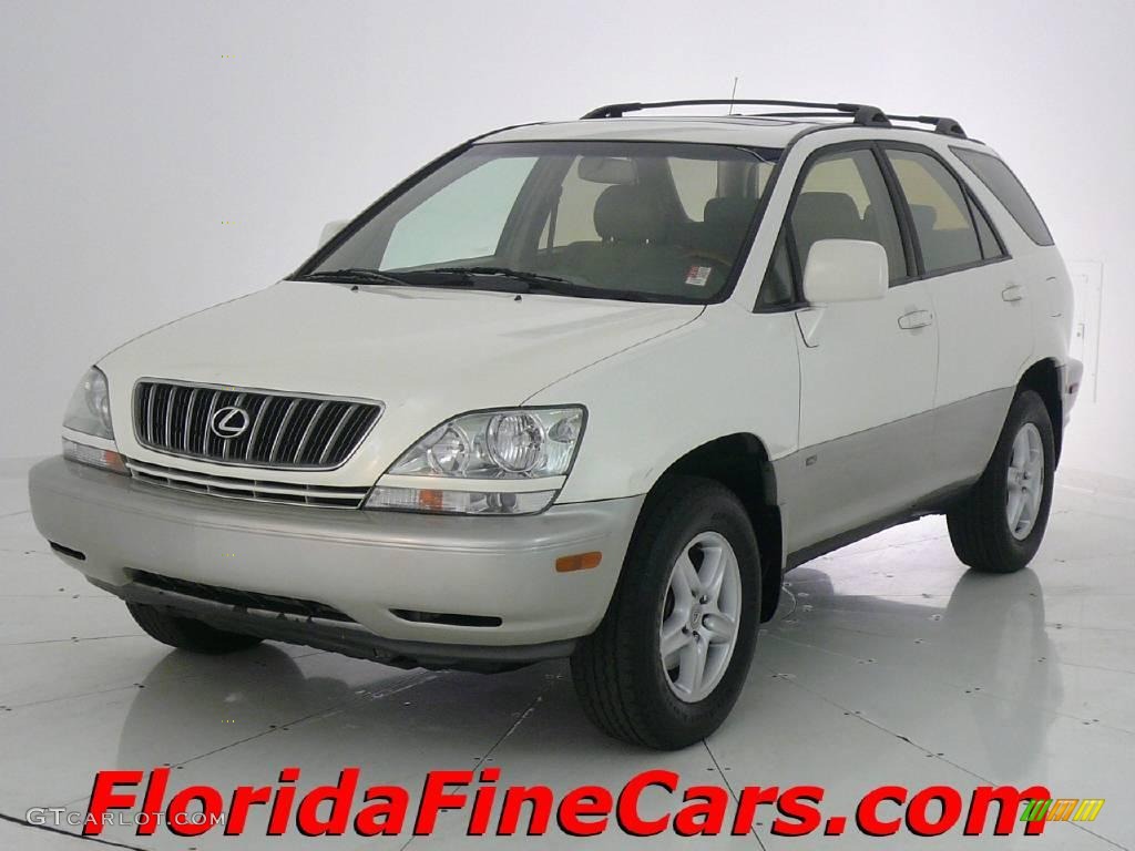 2001 RX 300 - White Gold Crystal / Ivory photo #1