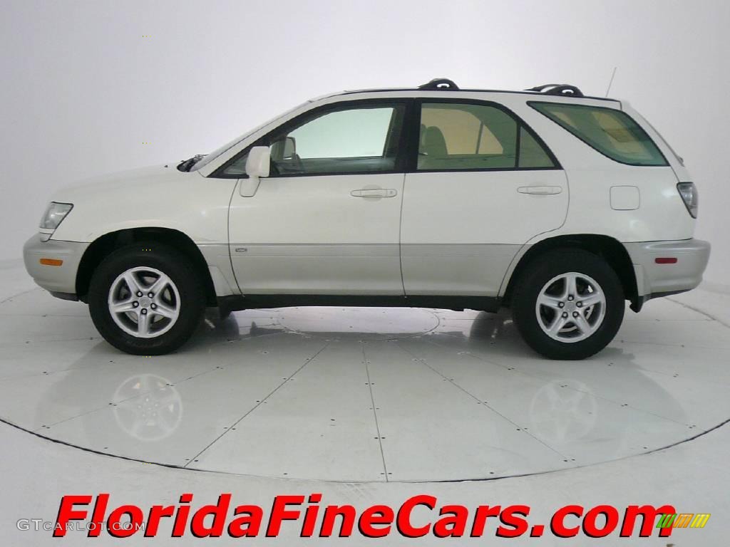 2001 RX 300 - White Gold Crystal / Ivory photo #3
