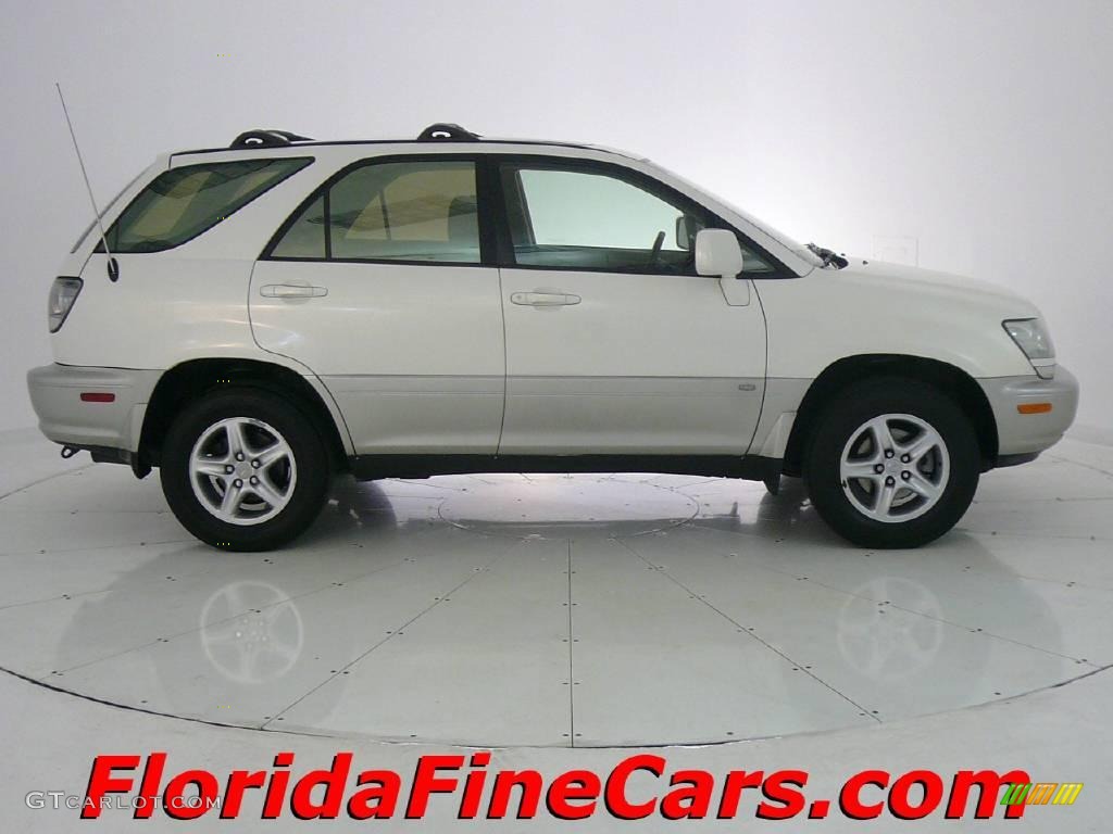 2001 RX 300 - White Gold Crystal / Ivory photo #4