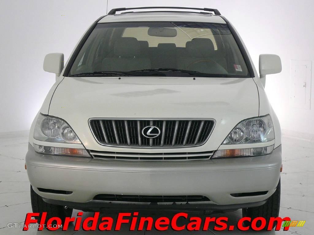 2001 RX 300 - White Gold Crystal / Ivory photo #5