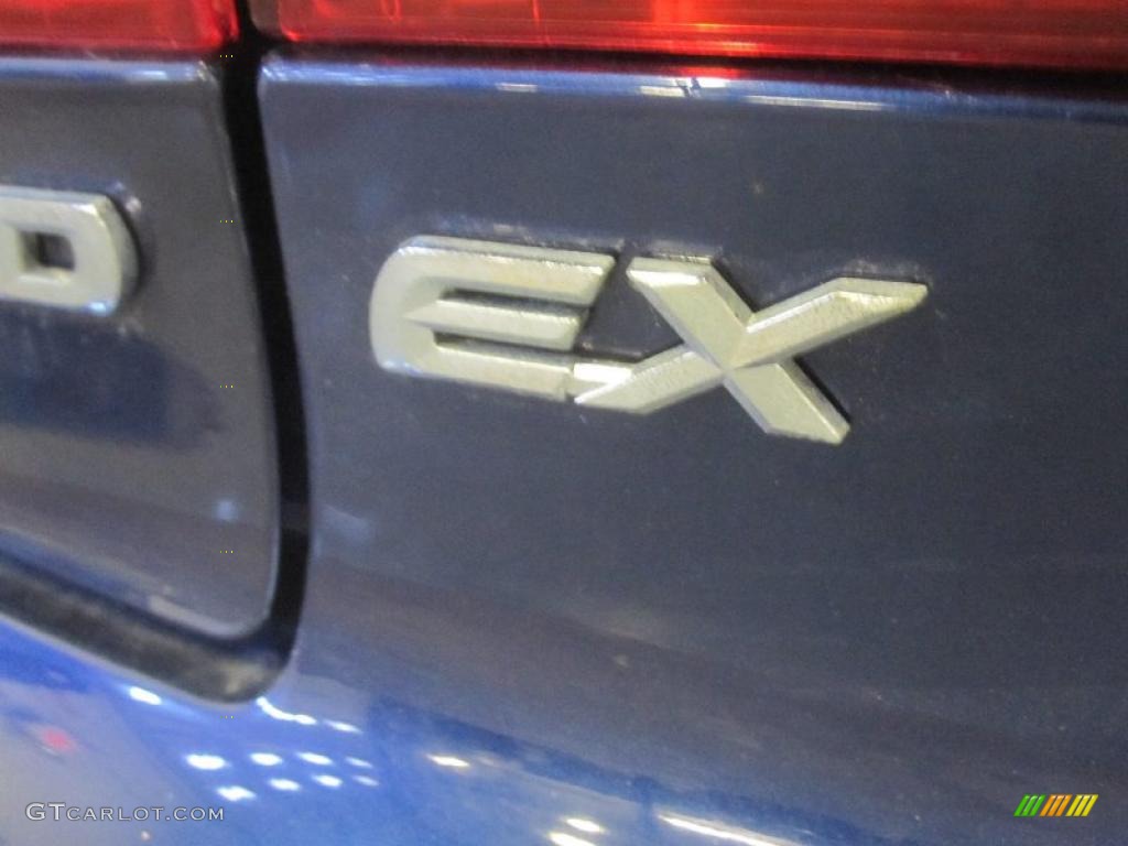 2002 Accord EX Sedan - Eternal Blue Pearl / Quartz Gray photo #5