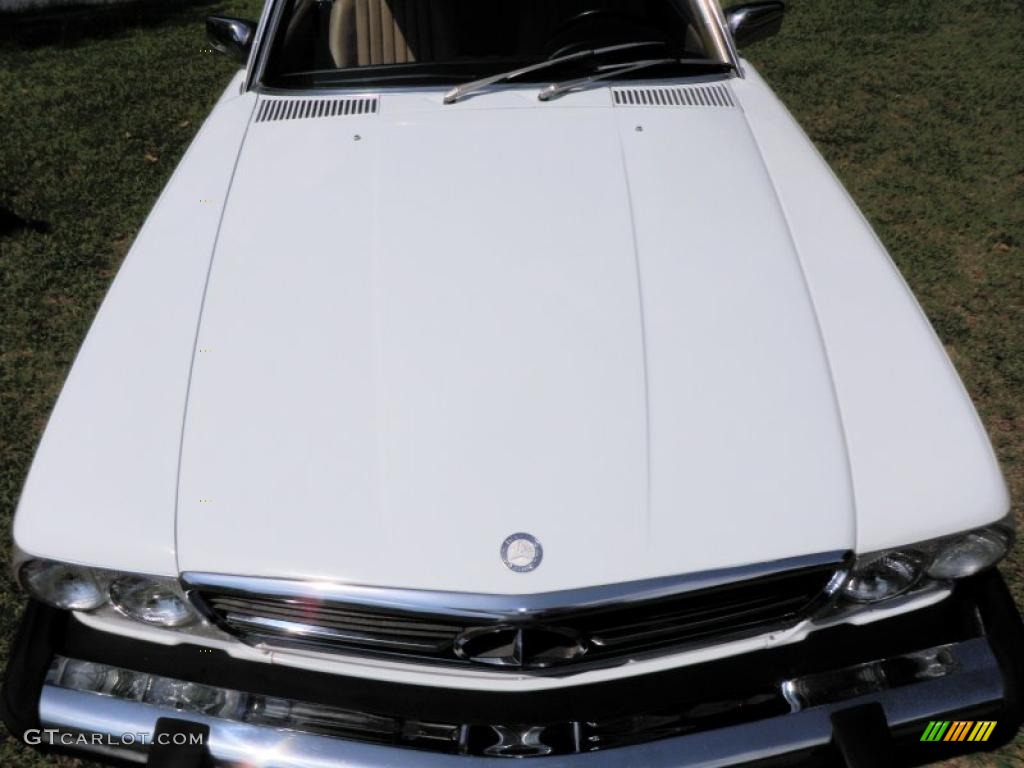 1987 SL Class 560 SL Roadster - Arctic White / Parchment photo #13
