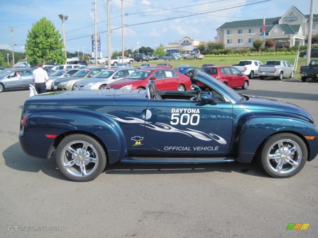 2005 SSR Daytona 500 Official Vehicle - Aqua Blur Metallic / Ebony Black photo #6