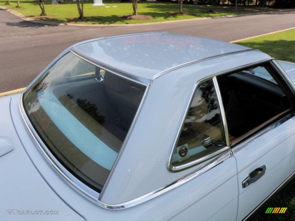 1987 SL Class 560 SL Roadster - Arctic White / Parchment photo #18