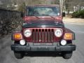 2002 Sienna Red Pearl Jeep Wrangler Sport 4x4  photo #3