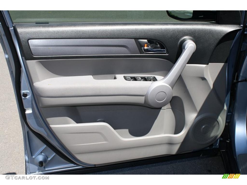 2007 CR-V LX 4WD - Glacier Blue Metallic / Gray photo #7